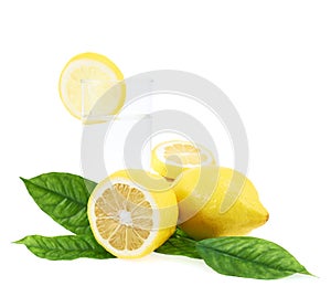 Fresh lemon water composition