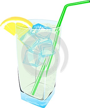 Fresh Lemonade drink ice fresh