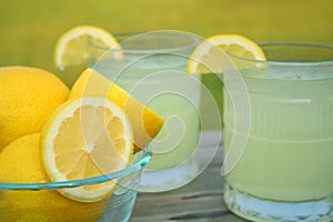 Fresh Lemons and Lemonade