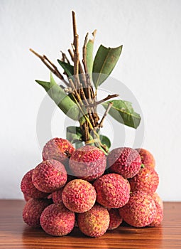 Fresh litchi fruit