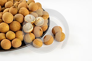 Fresh longan fruit
