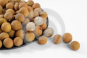 Fresh longan fruit