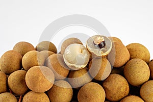Fresh longan fruit