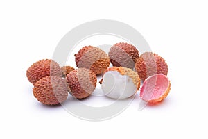 Fresh lychees