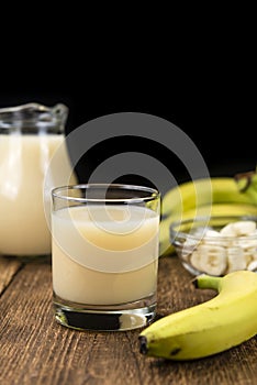 Fresh made Banana Juice