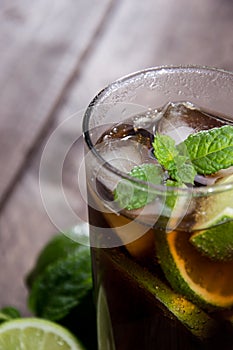 Fresh made Cocktail (Cuba Libre)