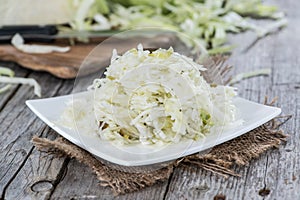 Fresh made Coleslaw