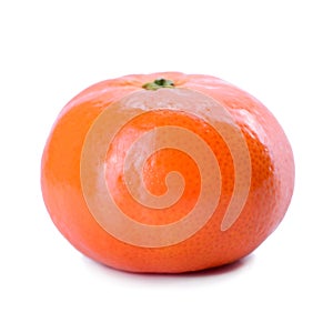 Fresh mandarin close-up