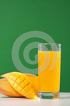 Fresh mango juice