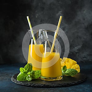 Fresh mango juice