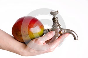 Fresh mango juice source