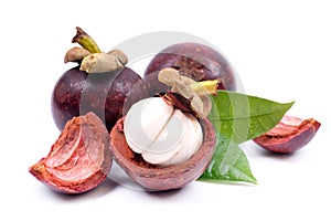 Fresh mangosteen fruit