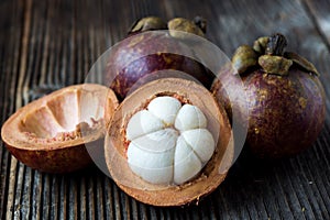 Fresh Mangosteen fruit