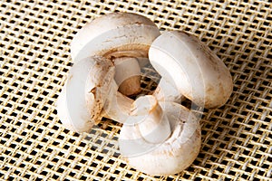 Fresh mashrooms, champignons