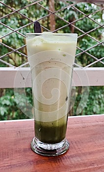 fresh matcha. mainstay menu at one of the restaurants