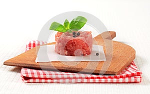 Fresh minced meat