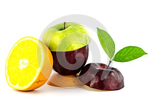 Fresh mixed fruit diet