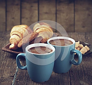 Fresh morning coffee