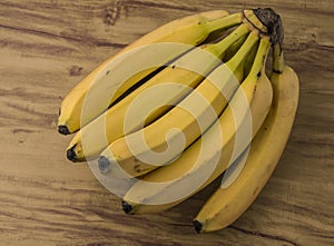 Fresh natural banana bunch