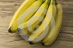 Fresh natural banana bunch