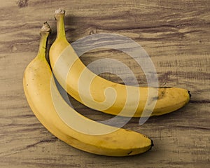 Fresh natural banana bunch photo