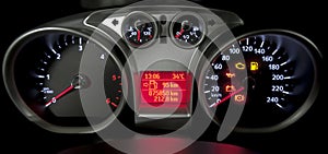 Fresh and new car interior