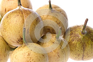 Fresh Nutmegs Isolated