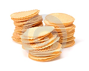 Fresh okraTasty ridged potato chips