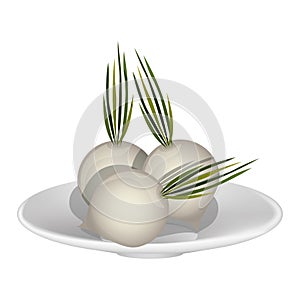 Fresh onions vegetables