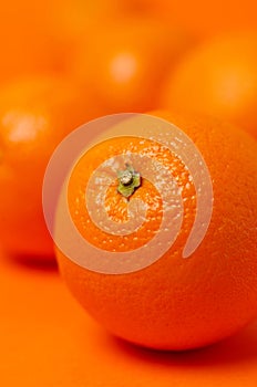 Fresh orange fruit