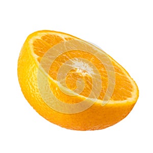 fresh orange fruitisolated on a white background