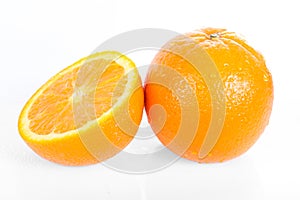 Fresh orange isolated