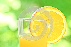 Fresh orange juice