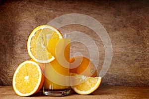 Fresh orange juice