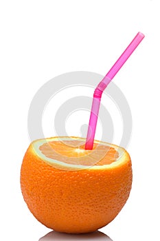 Fresco naranja jugo 