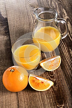 Fresh orange juice