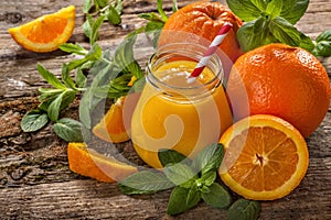 Fresh orange juice