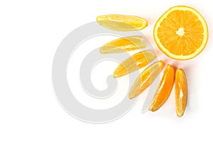 Fresh orange sun