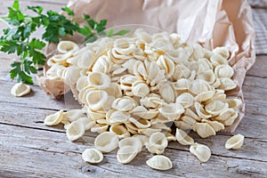 Fresh Orecchiette And Parsley