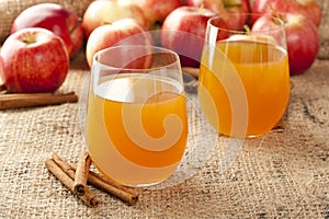 Fresh Organic Apple Cider