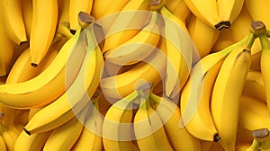 Fresh organic bannana fruit background
