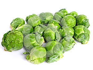 Fresh organic Brussels sprouts