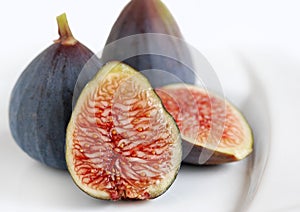 Fresh, organic figs