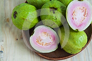Fresh organic guava fruit