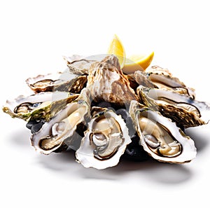 organic oysters delicacy for appetizer