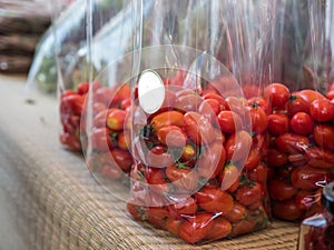 Fresh organic tomatos