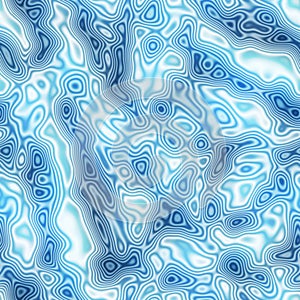 Soft blu water puddle seamless texture pattern. Fresh organic wet pool drop background. Swirl ombre blue degrade blur