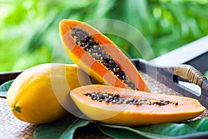 Fresh papaya