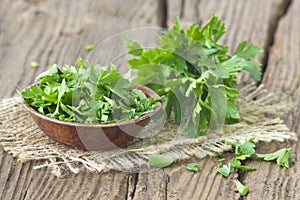 Fresh parsley