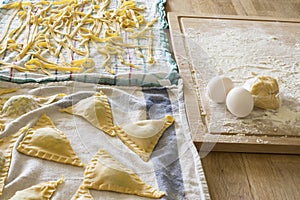 Fresh pasta home-made